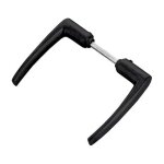 Kit universel poign�e double h�racl�s i - 201102n aluminium noir