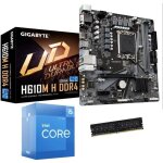 Kit upgrade pc - gigabyte - h610m h - processeur intel core i5 - 4 go ram - 12�me g�n�ration