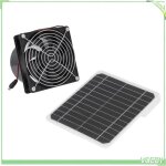 Kit ventilateur solaire déchappement 50w 12v 6. 5 pouces avec panneau solaire monochristallin et filet ... Kit ventilateur solaire déchappement 50w 12v 6. 5 pouces avec panneau solaire monochristallin et filet ...