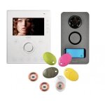 Kit vidéo couleur mains libres urmet note couleur - platine saillie Kit vidéo couleur mains libres urmet note couleur - platine saillie