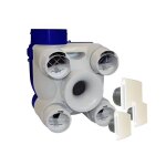 Kit vmc simple flux - unelvent - 3 bouches - auto deco - habitat pavillonnaire autor�glable