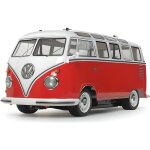 Kit  monter voiture tamiya 58668 - vw type 2 (t1) - adulte - blanc - extrieur