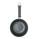 Wok - kitchen craft - pure oriental - 20 cm - antiadh�sif - acier de carbone - tous feux