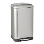 Kitchen move poubelle  pdale greenwich - 40l - inox avec seau