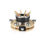 Kitchenchef appareil  fondue 8 personnes 1300w 27l 6 coupelles incluses