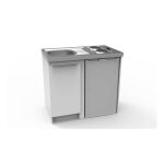 Kitchenette complète cadette électrique moderna 91x120x60 top 48cm Kitchenette complète cadette électrique moderna 91x120x60 top 48cm
