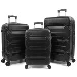 Kitytety set de 3 valises rigides légeres - avec serrure à combinaison - 4 roues pivotantes à 360° - ... Kitytety set de 3 valises rigides légeres - avec serrure à combinaison - 4 roues pivotantes à 360° - ...
