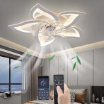 Delipop ventilateur de plafond à led 6 vitesse fan silencieux avec dimmable eclairage 3 couleurs - blanc ... Delipop ventilateur de plafond à led 6 vitesse fan silencieux avec dimmable eclairage 3 couleurs - blanc ...