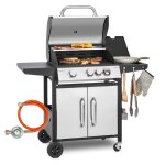 Klarstein barbecue à gaz 6 brûleurs 20700w gril à gaz bbq plancha gaz inox cuisinière extérieure barbecue ... Klarstein barbecue à gaz 6 brûleurs 20700w gril à gaz bbq plancha gaz inox cuisinière extérieure barbecue ...