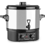 Klarstein biggie small - distributeur de boissons chaudes (vin chaud th caf) / strilisateur lectrique ...