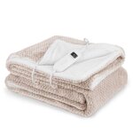 Klarstein dr. watson deluxe xl couverture chauffante 160 w 9 niveaux de temprature 180 x 130 cm - beige ...