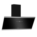 Klarstein flashline hotte aspirante 90 cm a + + 524 m� - h 3 niveaux tactile silencieuse led �vacuation ...