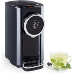 Distributeur deau chaude - klarstein - hot spring plus - rservoir 5l - temprature 45 - 95c - inox ...