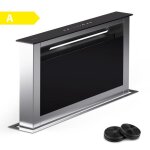 Klarstein hotte aspirante descendante eco 60 cm hotte de cuisine 576 m� - h eclairage led silencieuse ...