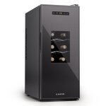 Klarstein silent vino 12 uno slim cave à vin 30 l - 12 bt 5 - 18 °c cave de conservation tactile noir ... Klarstein silent vino 12 uno slim cave à vin 30 l - 12 bt 5 - 18 °c cave de conservation tactile noir ...