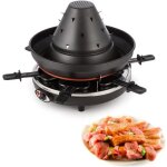 Klarstein taste volcano appareil à raclette & chapeau tatare 1500w - grill de table électrique - cuisine ... Klarstein taste volcano appareil à raclette & chapeau tatare 1500w - grill de table électrique - cuisine ...