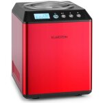 Machine � cr�me glac�e � compresseur klarstein vanilla sky - capacit� 2l - pr�paration en 30 � 40min