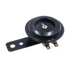 Klaxon v�hicule sourcing map klaxon �lectrique en m�tal 6v 1. 5a 110db trompette noir pour moto
