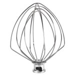 Kn256ww accessoire de fouet  6fils pour kitchenaid 45052pintes de remplacement daccessoire de batteur ...