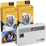 Imprimante photo mobile - kodak - mini 2 - bluetooth - 54 x 86 cm - 68 photos incluses