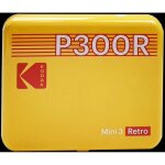 Kodak mini retro 2 p300 - mini imprimante bluetooth - photo carr� 76x76 cm - 8 incluses - sublimation ...