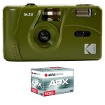 Kodak pack m35 argentique + pellicule apx 100 36 poses - appareil photo kodak rechargeable 35mm kaki ... Kodak pack m35 argentique + pellicule apx 100 36 poses - appareil photo kodak rechargeable 35mm kaki ...