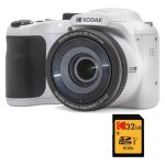 Kodak pack pixpro az255 + carte sd 32go - appareil photo bridge 16 mp zoom 25x vido hd grand angle 24mm ...
