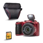 Kodak pack pixpro az255 + carte sd 32go + etui - appareil photo bridge 16 mp zoom 25x vido full hd grand ...