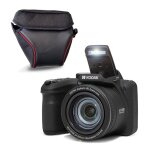 Kodak pixpro astro zoom az405 + etui - appareil numrique bridge zoom x40 24 mm 20 mgapixels lcd 3 vido ...