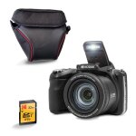 Kodak pixpro az425 appareil photo bridge 20mp zoom optique 42x + etui + carte sd 32go ? vido full hd ...