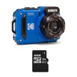 Kodak pixpro pack wpz2 + 1 carte sd kodak - compact 16mp tanche  15m anti - choc video 720p ecran lcd ...