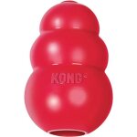 Kong jouet � m�cher rebondissant en caoutchouc naturel classic extra small - rouge - pour chien