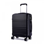 Kono valise de voyage 65x25. 5x44cm valise cabine rigide en abs + pc avec bagages � main � 4 roulettes ...