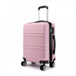 Kono valise de voyage 65x25. 5x44cm valise cabine rigide en abs + pc avec bagages � main � 4 roulettes ...