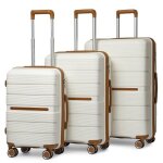 British traveller set de 3 valises de voyage (55 / 66 / 76cm) rigide en polypropylène légere à 4 roulettes ... British traveller set de 3 valises de voyage (55 / 66 / 76cm) rigide en polypropylène légere à 4 roulettes ...