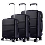 Kono set de 3 valises à la mode en abs valise 55 + 65 + 74cm avec mallette de transport rigide avec 4 ... Kono set de 3 valises à la mode en abs valise 55 + 65 + 74cm avec mallette de transport rigide avec 4 ...
