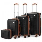 Kono set de 4 valises rigide abs valise de voyage (31 / 55 / 67 / 76cm) ultra lgere cabine  main valise ...