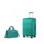 Kono set de 4 valises de voyage abs + pc rigide valise (51. 5 / 65 / 74cm) � 4 roulettes avec serrure ...