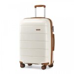 Kono valise moyenne 65x46x27cm valise de voyage rigide en polypropylne ultra lger valises 4 roulettes ...