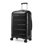 Kono valise moyenne 65x46x27cm valise de voyage rigide en polypropylne ultra lger valises 4 roulettes ...