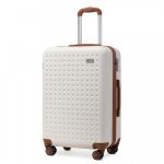 Kono valise cabine 55x38x24cm bagage cabine en abs ultra lgere valise rigide 4 roulettes valise de voyage ...