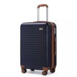 Kono valise cabine 55x38x24cm bagage cabine en abs ultra lgere valise rigide 4 roulettes valise de voyage ...