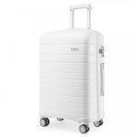 Kono valise cabine 55x40x21cm bagage à main rigide en polypropylène ultra léger à 4 roulettes avec serrure ... Kono valise cabine 55x40x21cm bagage à main rigide en polypropylène ultra léger à 4 roulettes avec serrure ...