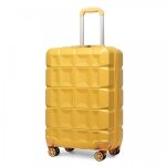 Kono valise cabine rigide abs bagages a cabine avec 4 roulettes 54x34x22cm lger valise de voyage 39l ...