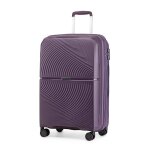 British traveller valise cabine rigide 55x40x22cm valise en polypropyl�ne avec 4 roulettes serrure tsa ...
