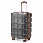 Kono valise cabine rigide abs bagages a cabine avec 4 roulettes 54x34x22cm lger valise de voyage 39l ...