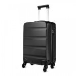 Kono valise cabine 55x38x20cm valise rigide lgre avec 4 roulettes et serrure  combinaison (abs + pc ...
