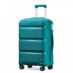 Valise cabine taille moyenne 65x44x27cm valise de transport rigide en polypropylne lgere  4 roulettes ...