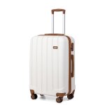 Kono valise moyenne 65x42x26cm rigide bagages � main l�g�re abs + pc valise de voyage � roulettes avec ...