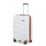 Kono valise de voyage bagage cabine 66x46x26cm valises de transport rigide en polypropyl�ne l�gere � ...